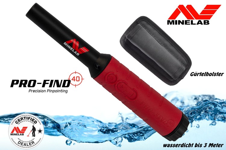 Metalldetektor Minelab Manticore mit Pinpointer Pro-Find 40 (Rabattpreis)