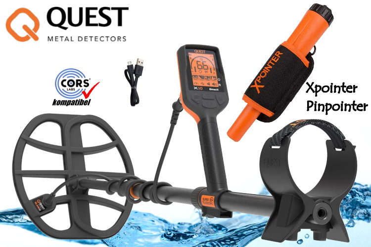 QUEST X10 IDMaxX Metalldetektor