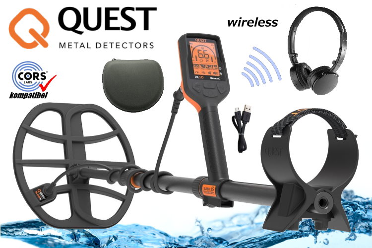 QUEST X10 IDmaxX Metalldetektor