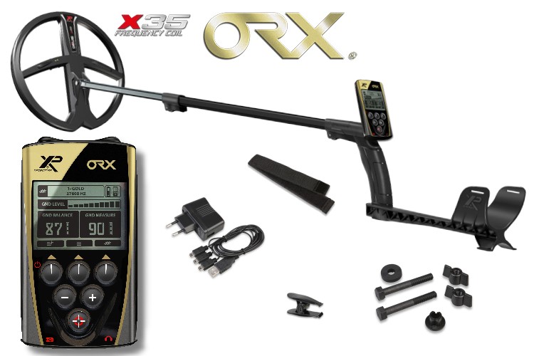 Metalldetektor XP ORX mit 28cm X35 Spule